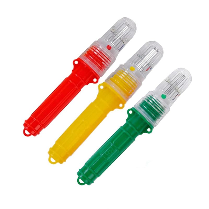 Signal Flare Kit - TFTP-漁船用緊急信号、3個入りマリンLED防水ボートフレア、ボート安全キット