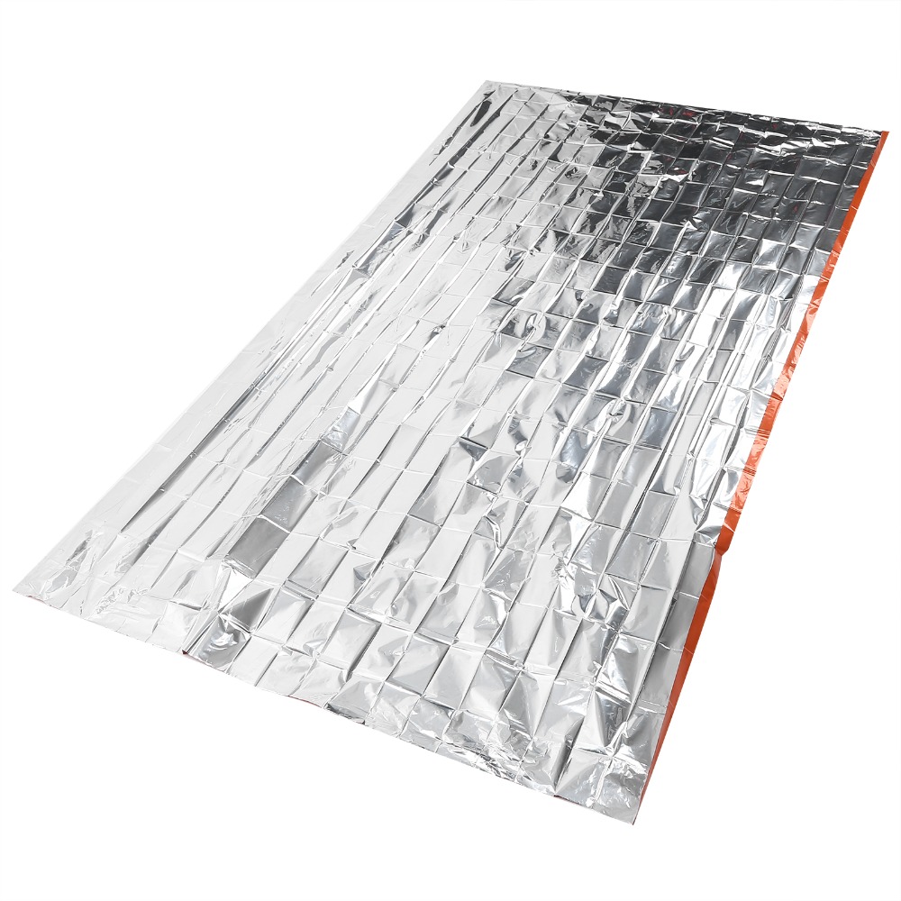 耐久性のあるPE製緊急ブランケット 反射性オレンジ 210* - Survival Blanket Reflective のレビューと価格