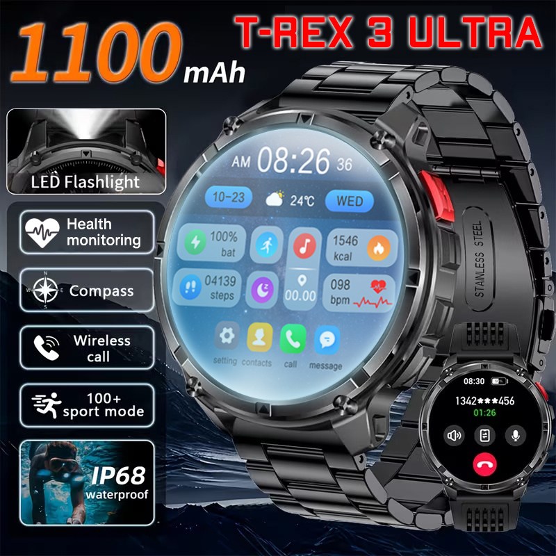 新しい T-Rex3 ウルトラ 1100mAh バッテリース - Compass Lensatic のレビューと価格