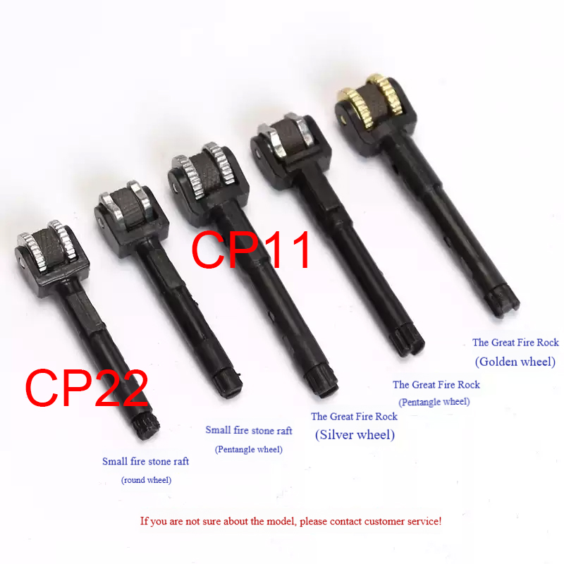大きなフリントストーンライター、cp11および小cp22ホイ - Fire Starting Kit のレビューと価格