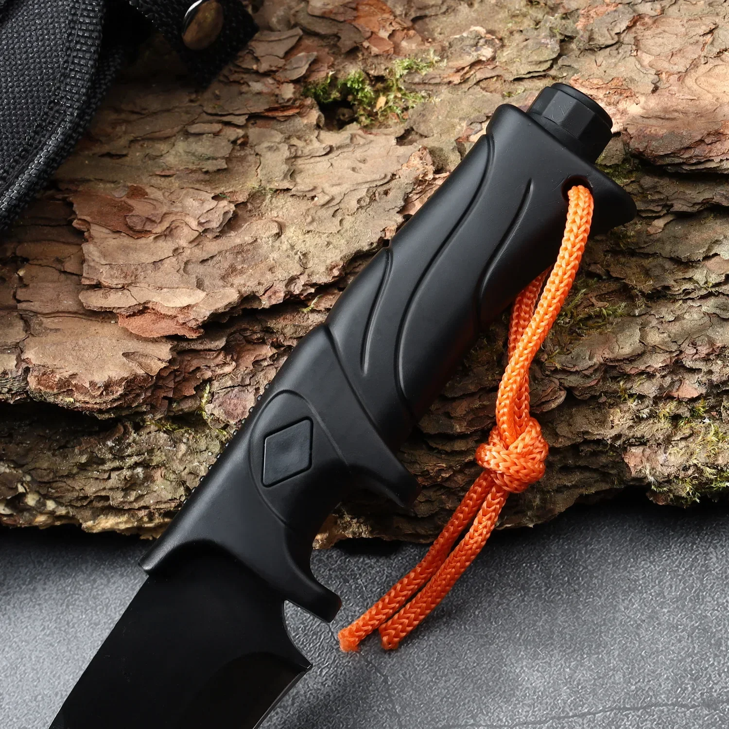 アウトドアEDC固定刃高硬度ストレートナイフ多目的キャンプ・ - Bushcraft Knife Fixed のレビューと価格