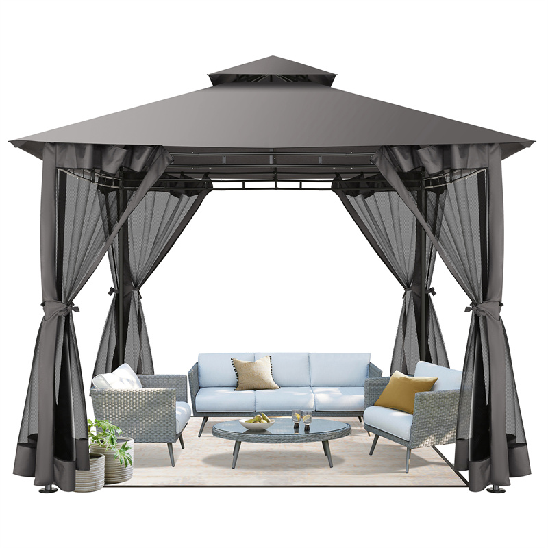 10フィート×10フィートのガゼボがセール中、蚊帳付き防水屋 - Emergency Mylar Tent のレビューと価格