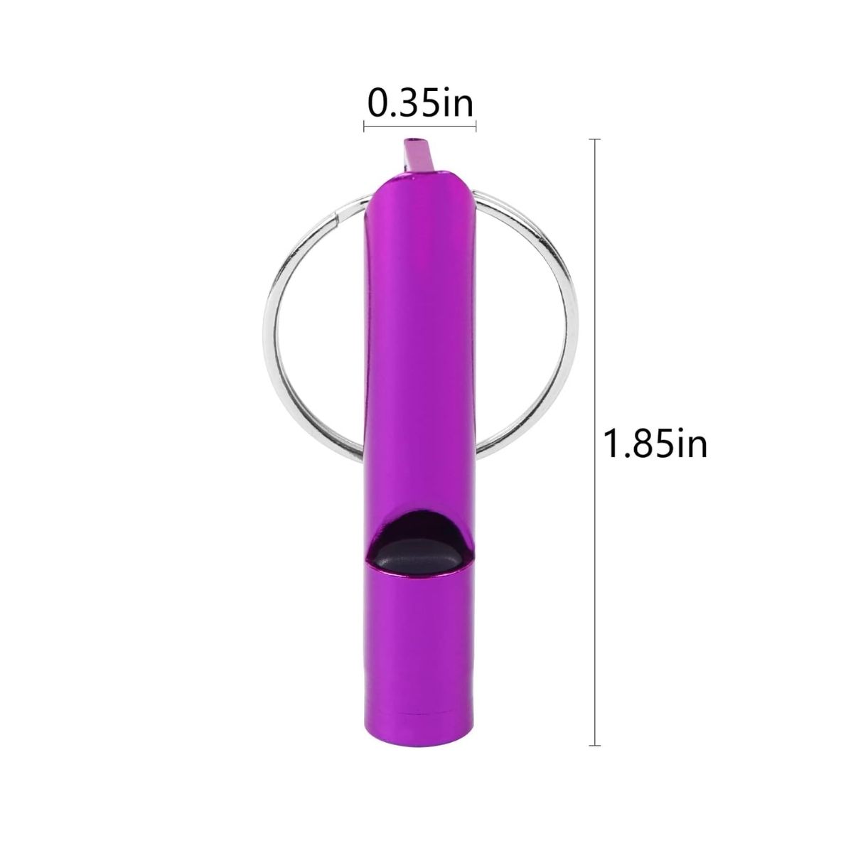 7色ランダムカラーの緊急用ホイッスル（キーチェーン付き）、ア - Emergency Whistle Loud のレビューと価格